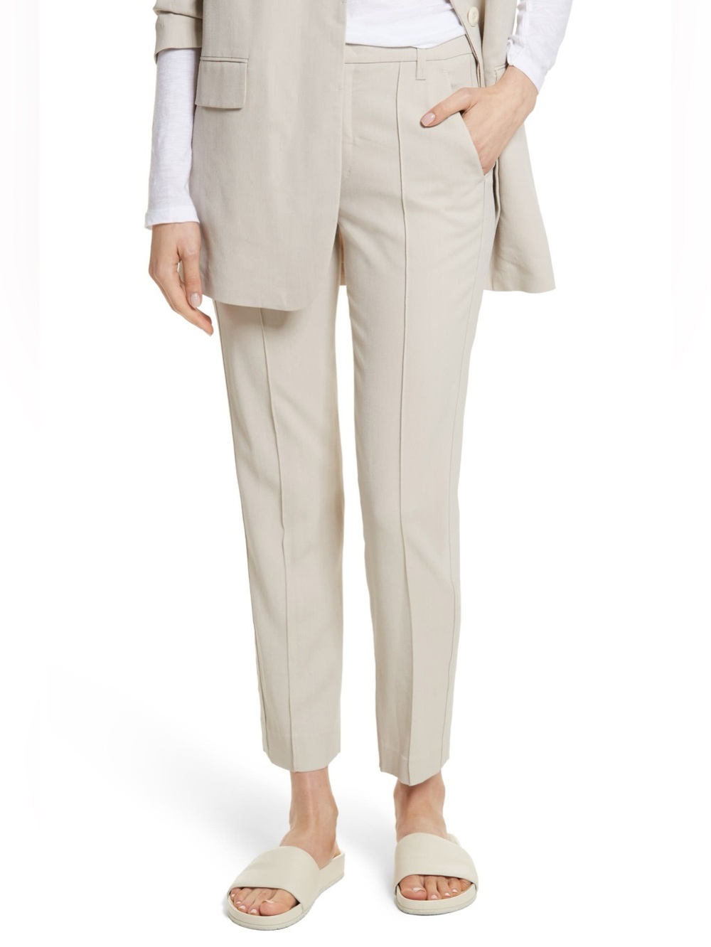 VINCE | Front Stitch Pants Size 4 - Picture 2 of 10